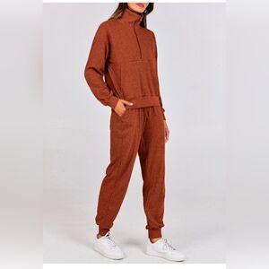 Women's Rust Jumpsuit